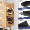 Floating Shoe Display Rack: Wall-Mounted Stand for Men's & Women's Sports Shoes, Ideal for Collectors and Exhibitions.