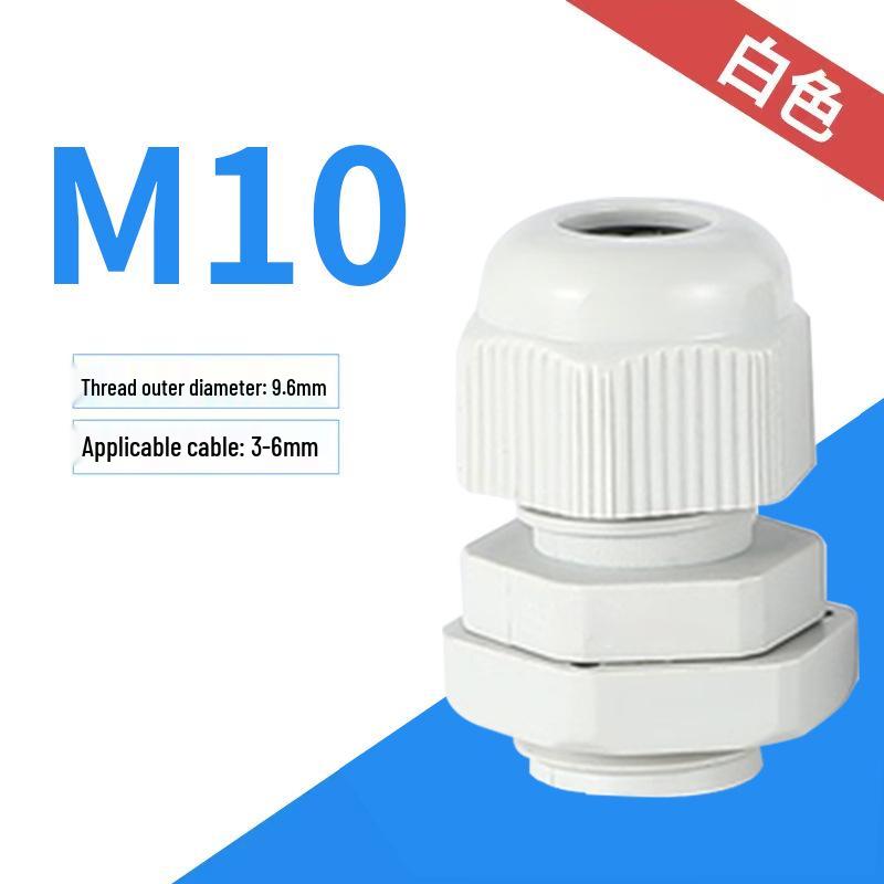 Nylon Waterproof Cable Connector - PG7/9/11/M12/M16 Sealing Gland