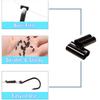 0.5mm 0.6mm 0.7mm Double Oval Fishing Line Crimping Tube Wire Crimp Connector Carbon Tube Fishing Crimp Sleeves Accessories