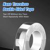 Nano Double Sided Adhesive Tape Strong High Viscosity Transparent Thicken Waterproof And Traceless Acrylic Tape Household Items