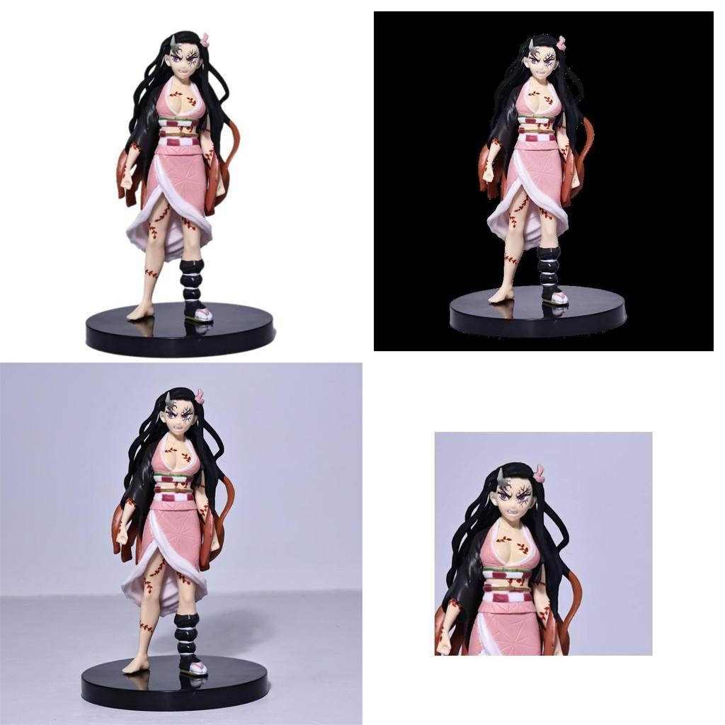 Detailed And Colorful Demon Slayer Nezuko Kamado Action Figure Pvc Model For Display