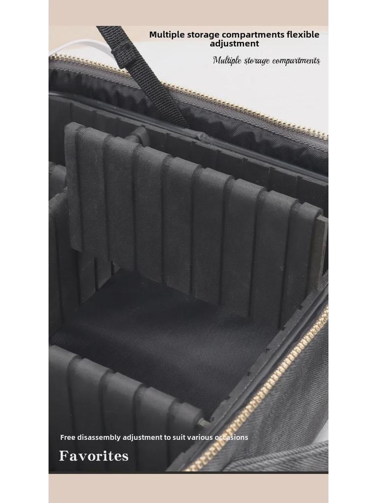 LED-Licht Kosmetiktasche mit großem Fassungsvermögen und Ganzkörperspiegel