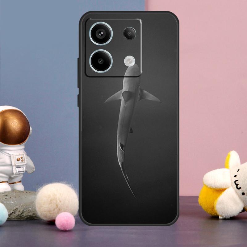 

Shark and Killer Whale Case For Xiaomi Redmi Note 14 13 9 10 11 12 15 Pro Plus Redmi 15 15C 14C 10C 12C 13C Cover Redmi 12C