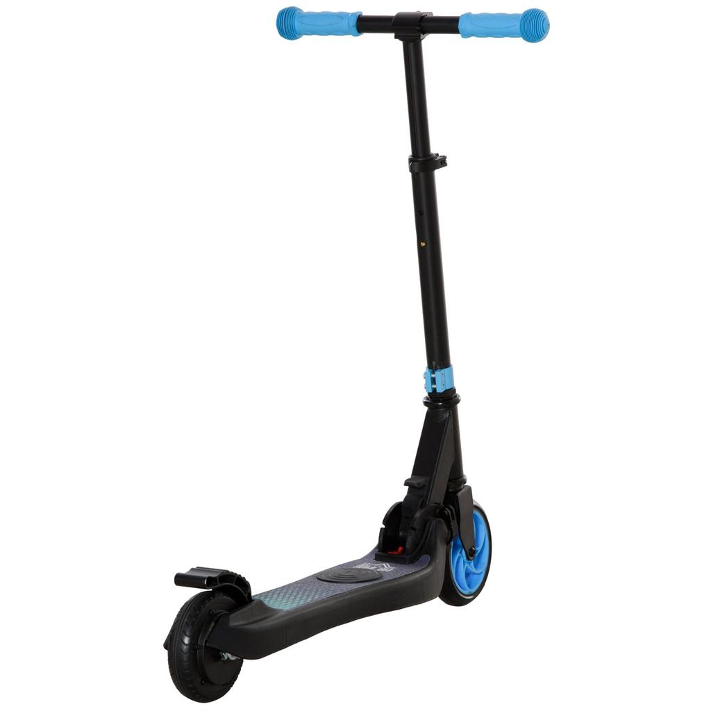 Folding Electric Scooter With Brake For Ages 6 Plus Years 8 Km H Maximum Speed Blue