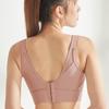 Plus Size High-Impact Sports Bra with Push-Up & Beautiful Back Design - Shockproof, Quick-Dry Yoga Tank Top