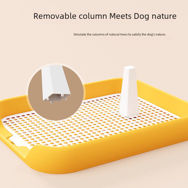 Dog Potty: Poop & Pee Basin for Small To Medium Dogs