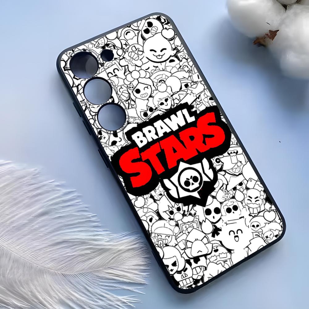 

Чехол для телефона B-BrawlS S-Sta-rs Для Samsung S25 Ultra S24 S23 S22 S21 S20 Plus Fe Galaxy A54 A53 A34 A25 Силиконовый чехол Samsung S25