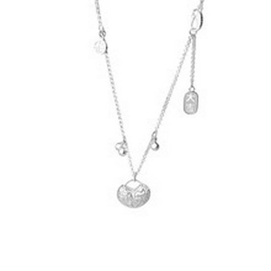 Chinese Zodiac Fu Character Necklace: High-End Luxury, Safe and Smooth Blessings, Clavicle Chain for Women