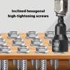 Industrial Strength 15 Piece Sockets Wrench Kit With Rounded Edges Design Prevents Fastener Stripping And Slipping