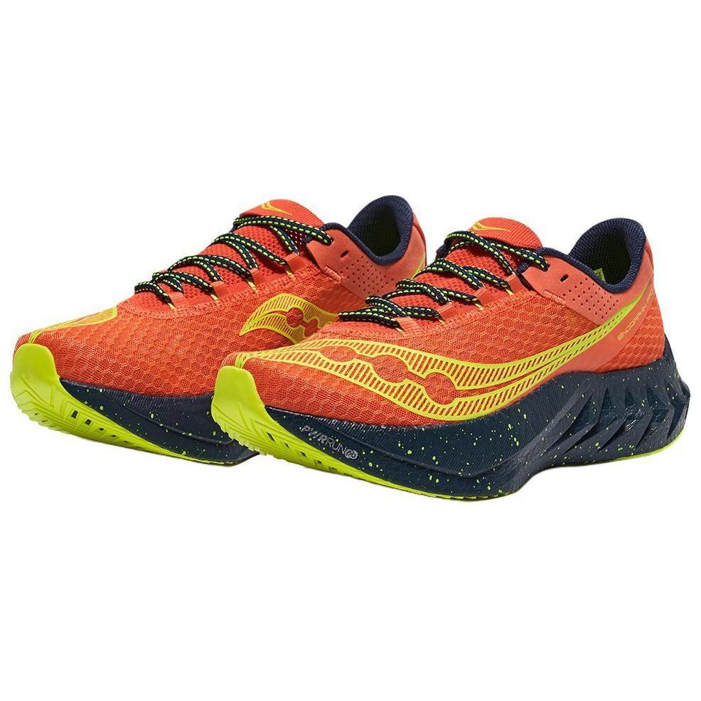 Saucony Endorphin Pro 4 Breathable Coverage Rebound Low top Running Shoes Unisex Orange S31003-60