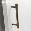 Dooroom Antique Brass Knurling Furniture Handles Long Round Modern Pulls Cupboard Wardrobe Dresser Shoe Box Drawer Cabinet Knobs
