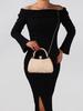 Damen Umhänge-Clutch: Bestickte Spitzen-Abendtasche im Nationalstil