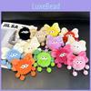 Rex Cute Rabbit Bow Briquettes Elf Action Bag Hanging Cartoon Plush Keychain Toy