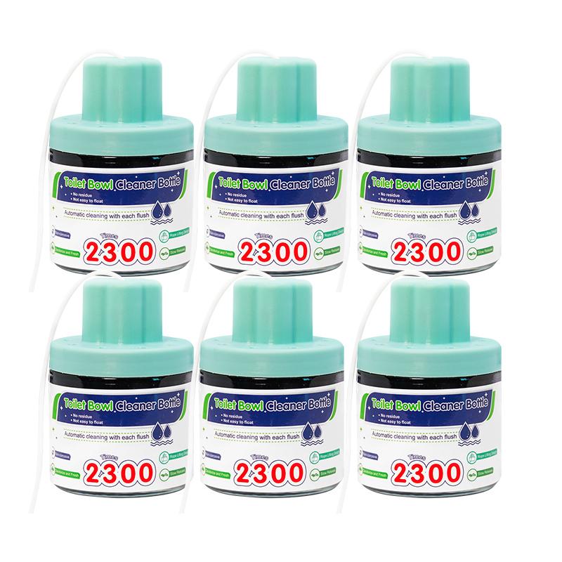 Toilet Bowl Cleaner, Automatic Long-Lasting Blue Toilet Cleaner Bottle, Septic Safe Toilet Bowl Tablets in Bottles, Fresh Bathro