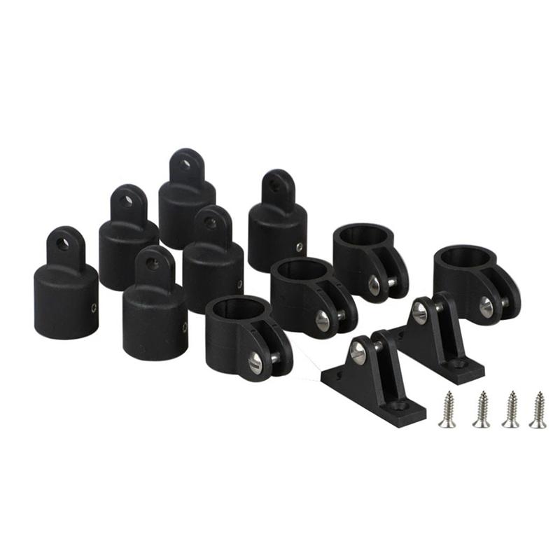 Powerful 12Pc 25Mm Marine Canopy Deck Hinge Claw Sliding Eye End Fittings Hardware General DIY Tools Solid Hardware Tools Durabl