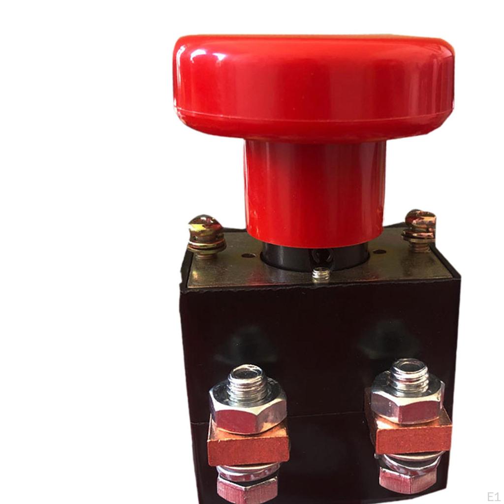 E Stop Switch Emergency Mushroom Head Disconnecting Push Button 250A for