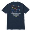 Jeneleolwogseu G-25-Ss-712 Printed Short Sleeve T-Shirt_Dark Navy