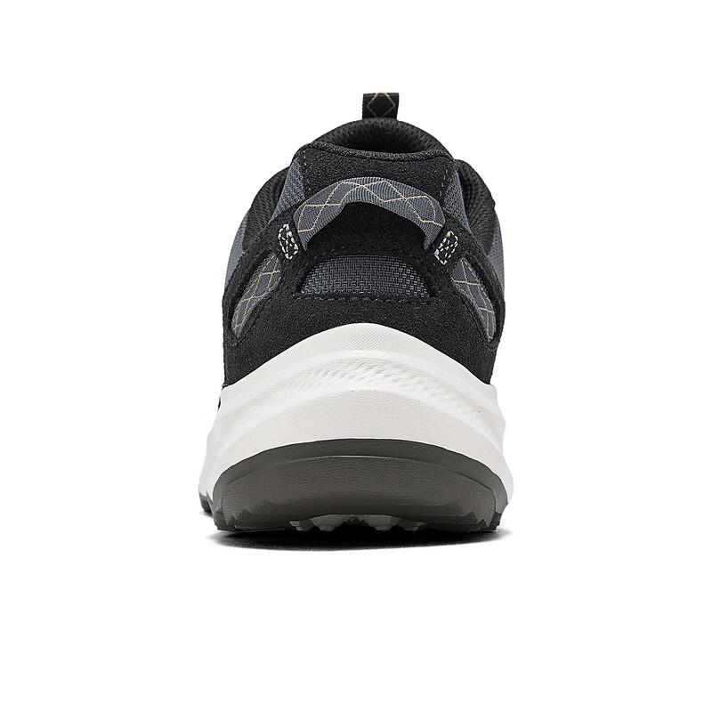 Skechers Ridge Oak Comfortable Low-Top Outdoor Functional Shoes Men Shoes Black Gray 237785-BKGY