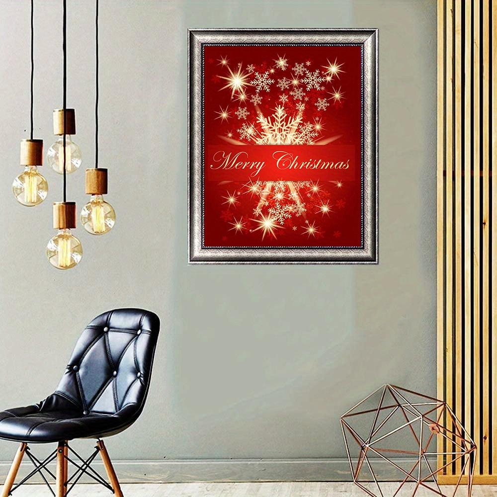 DIY Diamond Painting Merry Christmas Greeting Card Cross Stitch Kit Mosaic Art Diamond Painting Full Circle/Square Diamond Home Decoration