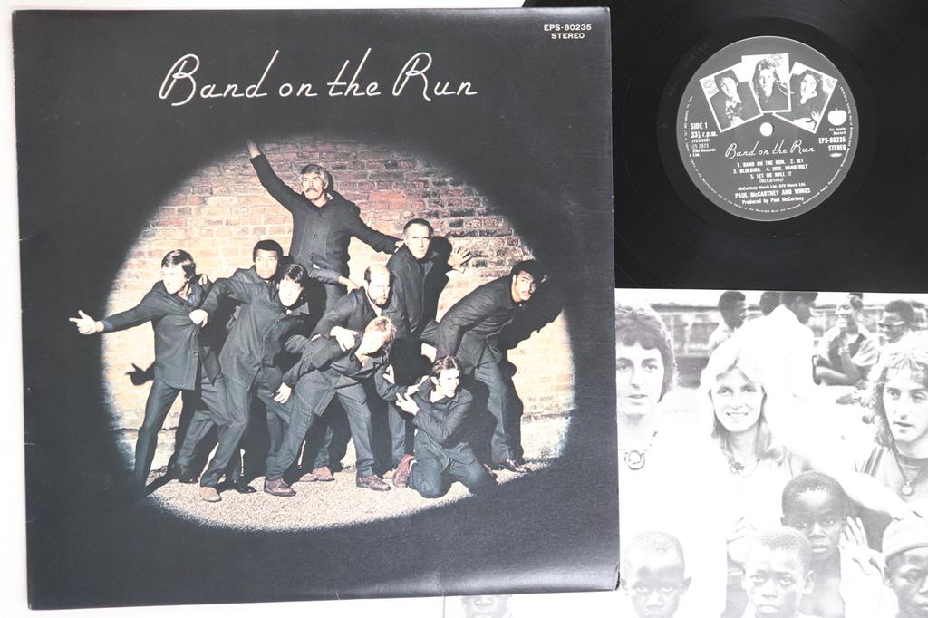 LP Record PAUL MCCARTNEY, WINGS - Band On The Run EPS80235 APPLE 1973 Japan Rock Used