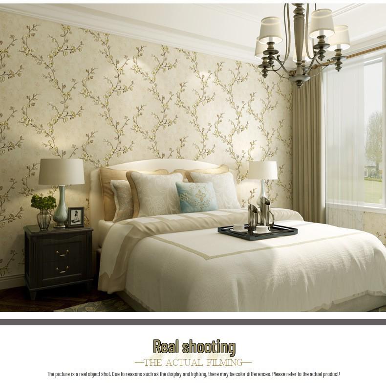 Retro American Country 3D Pastoral Wallpaper for Bedroom & Living Room TV Background