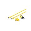 Anker Type C Cable Pikachu Model Anker Tangle-Free Cable 100W with Cable Band USB PD Compatible Silicone Material Compatible with iPhone 16 / 15 Galax