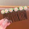 Children's Cartoon Hair Comb & Clip - Summer Hairpin Organizer for Girls
