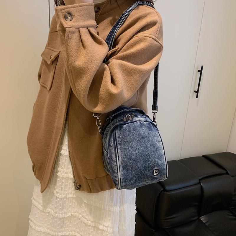 Vintage Lightweight Denim Bag Women's Handbag Crossbody Bag