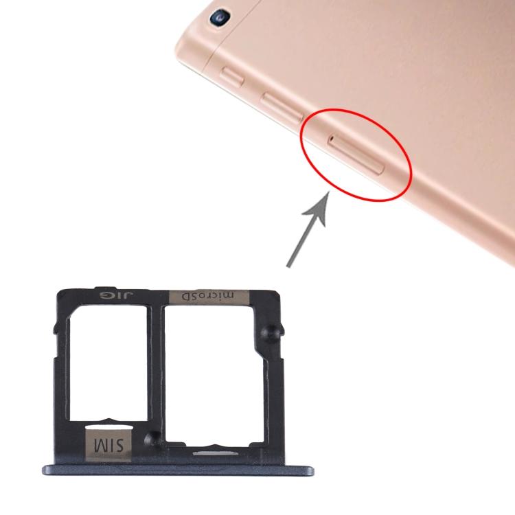 For Samsung Galaxy Tab A 10.1 / SM-T515 SIM-kortskuff + Micro SD-kortbrett