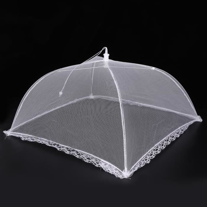 Food Cover - Minifinker - Mesh Cover - Foldable - Reusable - White