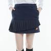 Golf Hybrid Skirt Border Heat 0 [New Balance] Women's (Shadow Pattern/KARUISHI Retention/Abrasion Resistance) / 012-3234510 121_Navy [S]