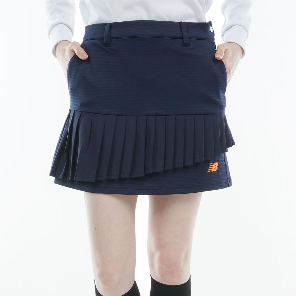 Golf Hybrid Skirt Border Heat 0 [New Balance] Women's (Shadow Pattern/KARUISHI Retention/Abrasion Resistance) / 012-3234510 121_Navy [S]