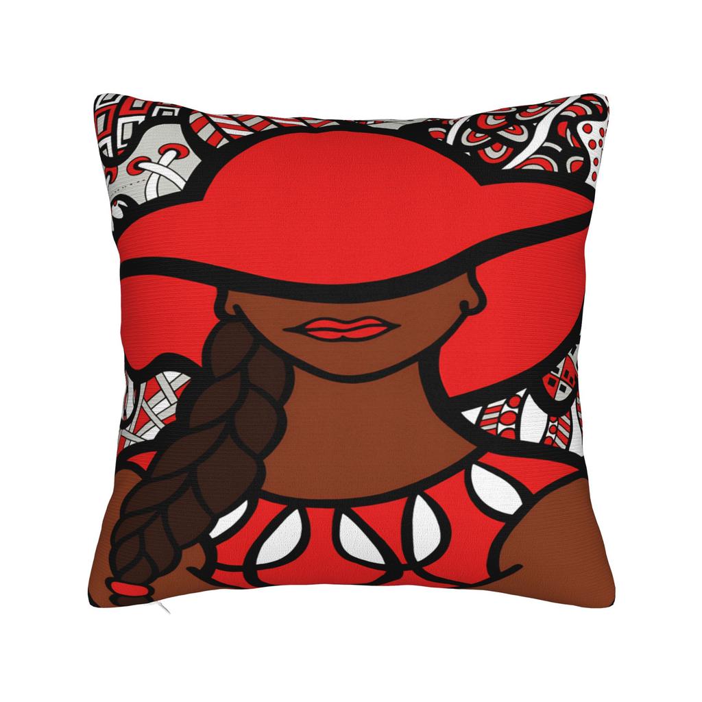 D-Delta Sigma Theta Pillowcases Morden Pillow Case For Sofa Home Decoration Print Pillow Cover