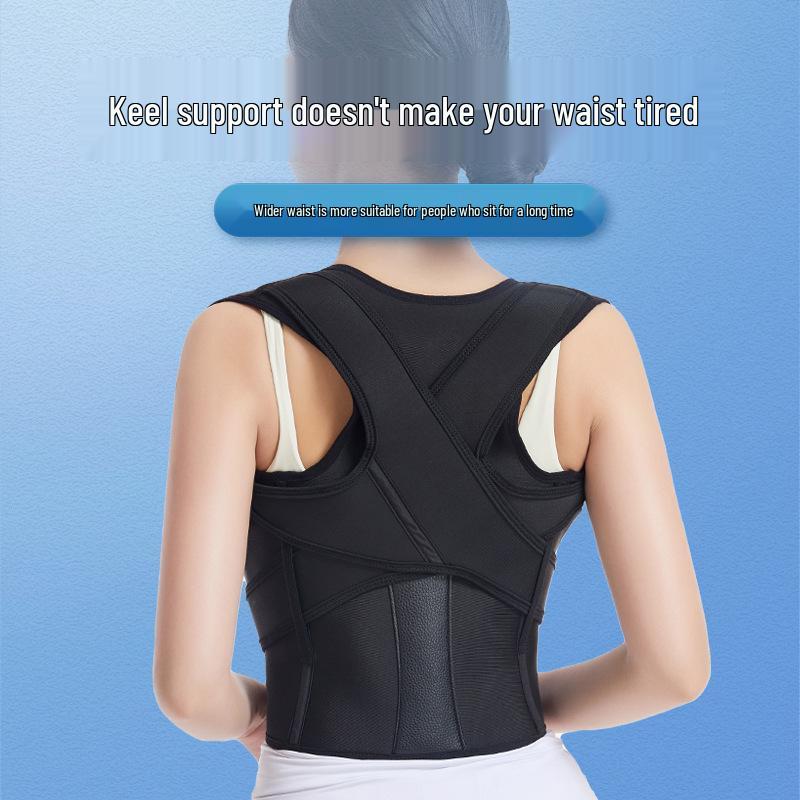 Unisex Upright Posture Corrector: Comfortable Shoulder Strap for Posture Improvement and Back Support
