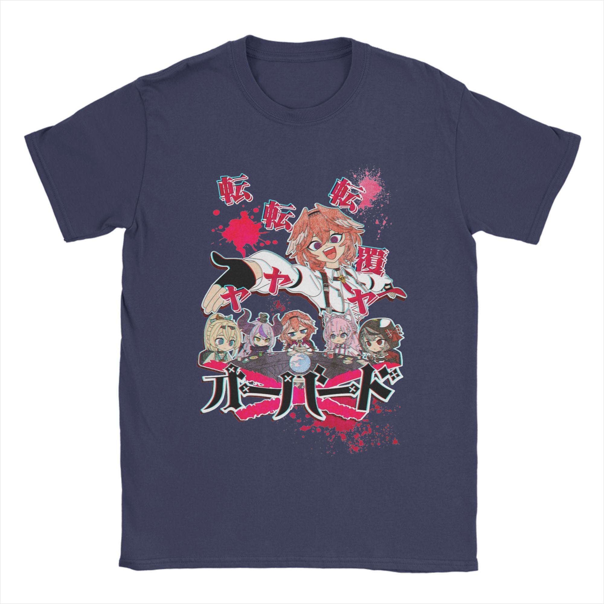 

Takane Lui Overd Hololive HoloX TShirt Summer 100 Cotton TShirts For Unisex Popular DIY Tshirt Short Sleeves Y2K Fun Top Tees 4XL