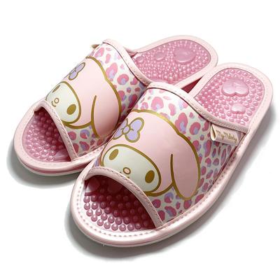 Japanese Health Sandals Animal SAHS004 My [Sanrio Sanrio] (Pink Melody, 23.0 Cm)