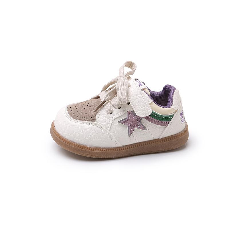 

Classmate girls shoes autumn new children s shoes sports shoes girls children casual board shoes baby white shoes soft sole 30 фіолетовий