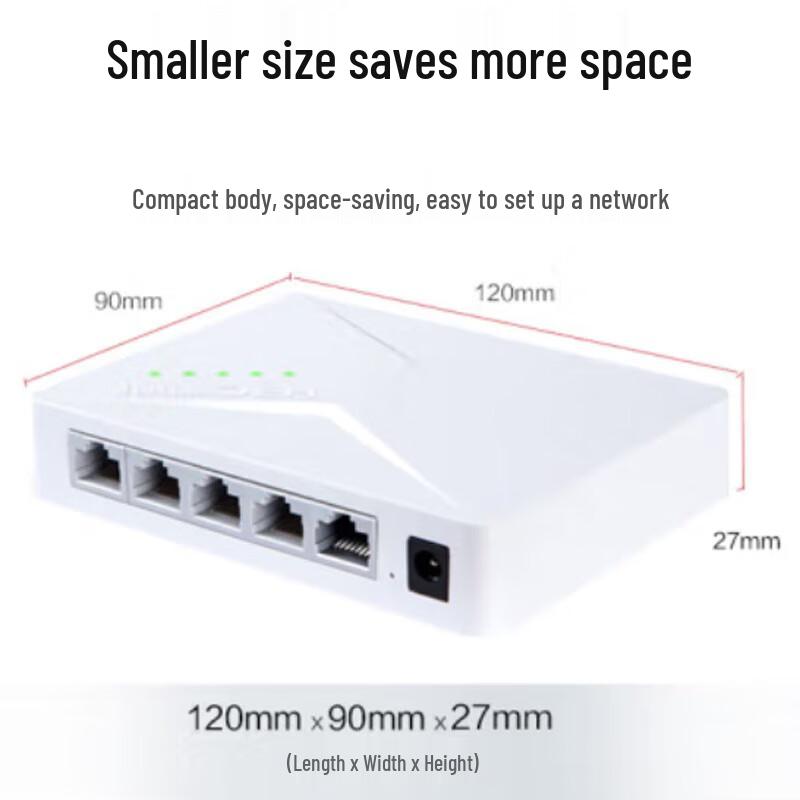 H3C S1G 5-Port Gigabit Unmanaged Ethernet Switch
