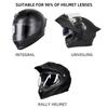 Motorcycle Helmet Clear Anti-Fog Rainproof Film Helmet Lens Durable Nano Coating Sticker Moto Safety Driving Helmet Accessories