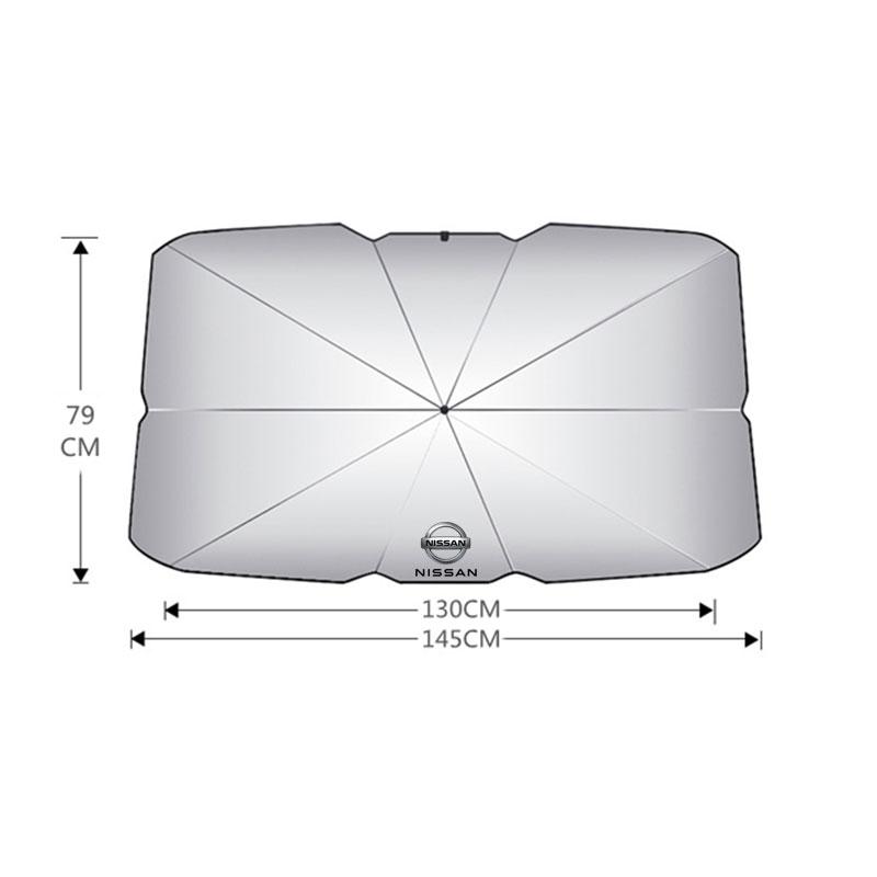 Auto-Sonnenschirm Frontscheibe UV-beständig Für Nissan 350z 370z altima Armada Frontier Kicks Leaf pulsar Zubehör