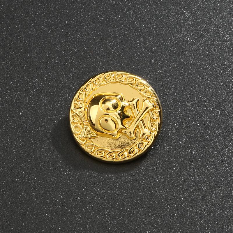 

Золотые пуговицы, пуговицы для пиджака, женская одежда высокого класса, пальто, свитер, кардиган, костюм, изысканные металлические пуговицы 15mm3 #[gold]