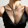 Heart Shaped Sliding Chain Necklace for Women