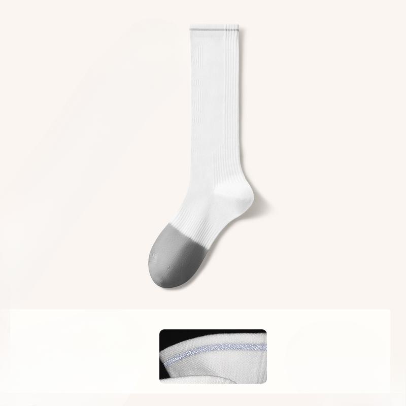 Female Spring and Autumn Sports Riding Running Jump Rope Thin Leg Long Leg Socks