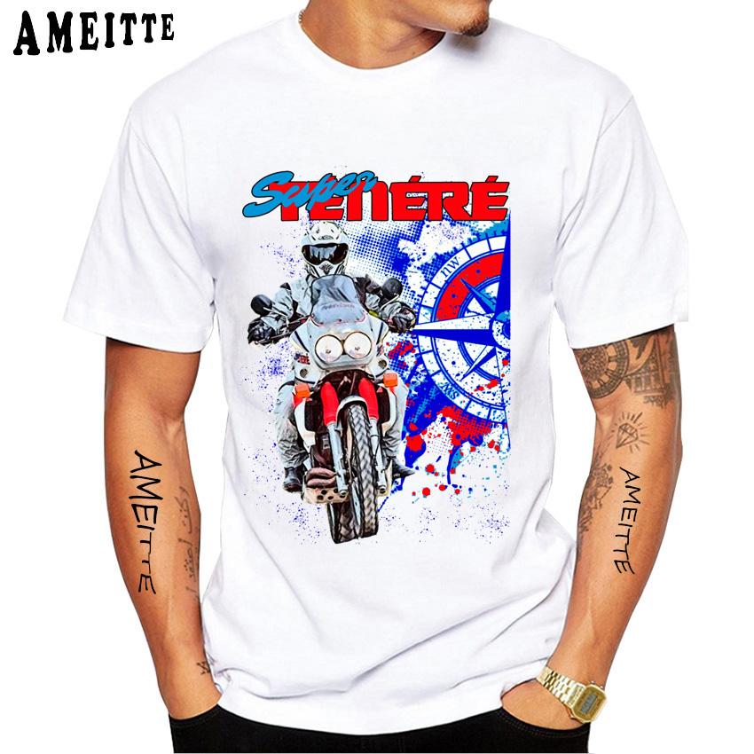 2025 New Tenere 700 Adventure SuperTenere 1200 Sport T-shirt Men Short Sleeve Ride Motorcycle T-Shirt Hip Hop Boy Riding  Tees