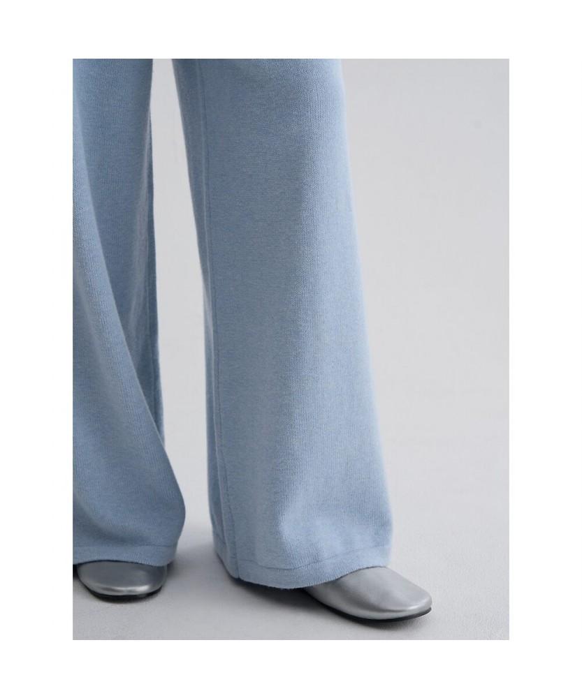 8SECONDS Wide Knit Pants Sky Blue