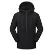 New heating jacket 5-zone intelligent heating USB electric heating DC warm windproof hooded jacket