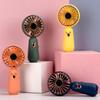 Fan Portable Stylish Battery Operated Handheld Rechargeable Solid Color Handled Washable Indoor Outdoor Reading Sports Fans