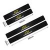 4Pcs Carbon FiberCar Door Threshold  Sticker Decal For Chevrolet Lacetti Aveo Cobalt Cruze Malibu Trax Camaro Sail Captiva Epica