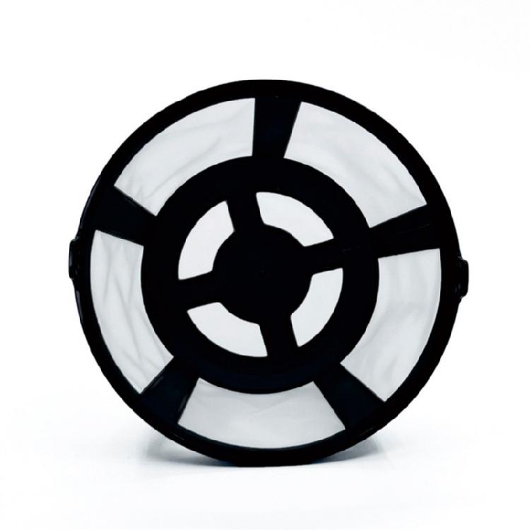 Wiederverwendbarer Nylon Kaffeekannenfilter Kaffeegeschirr Löffel Kaffeemaschine Siebkorb Spülmaschinenfest Kaffeesatz Entferner