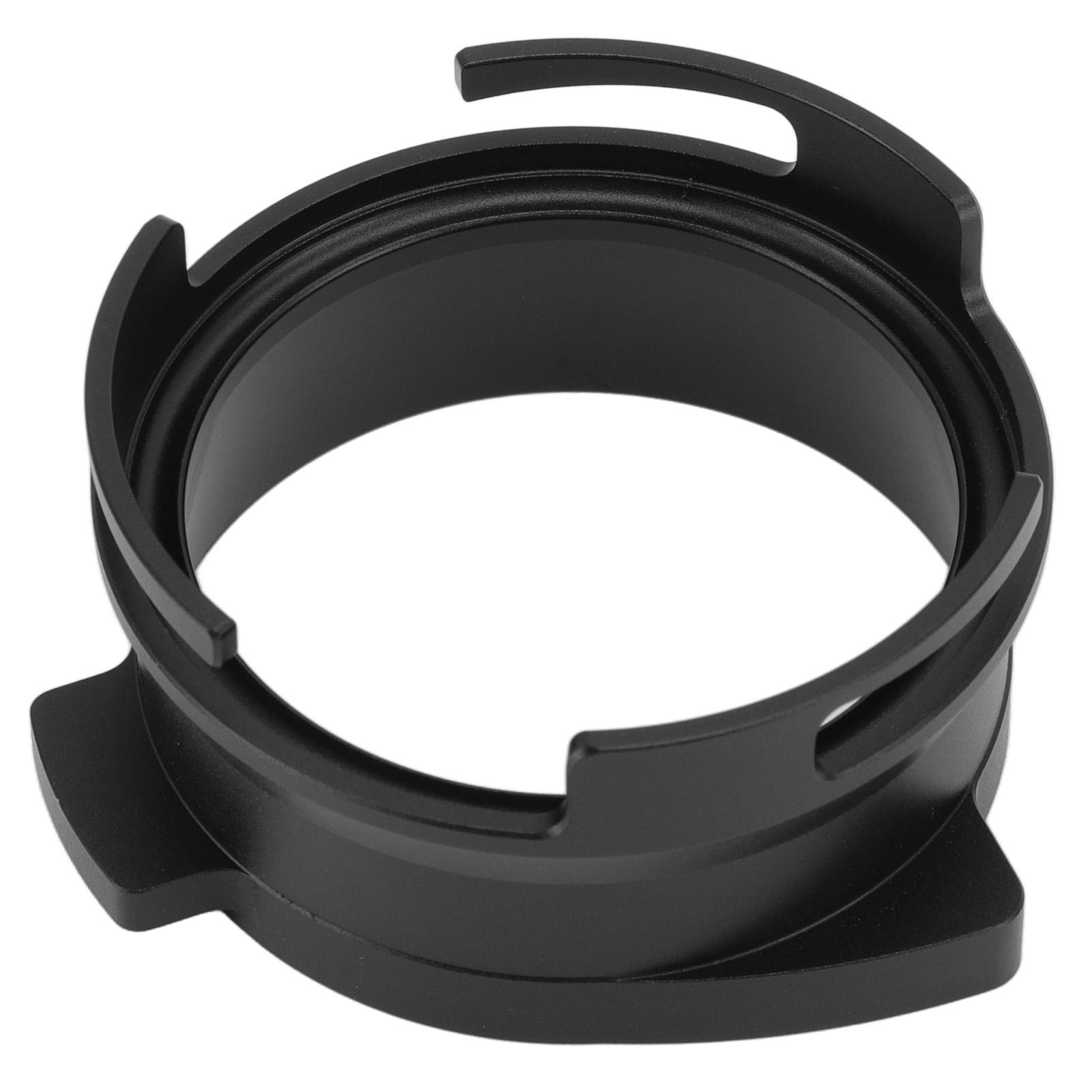 

54mm Coffee Portafilter Dosing Funnel Aluminum Alloy Rotatable Dosing Funnel Coffee Machine Accessories Black чёрный